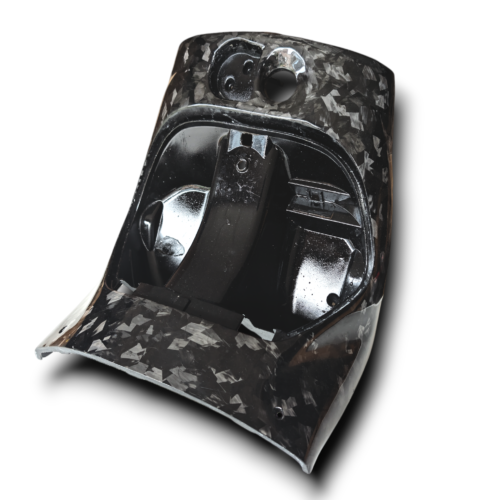 Piaggio Zip Forged Carbon Beenschild